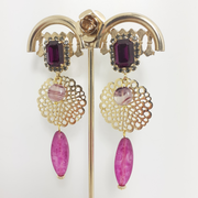 ORECCHINI PURPLE